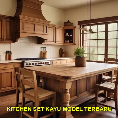 Inovasi Terkini pada Kitchen Set Kayu Model Terbaru